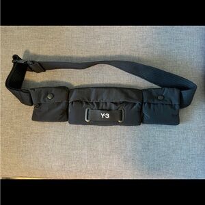 Y-3 Sleek Black Crossbody Bag UNISEX